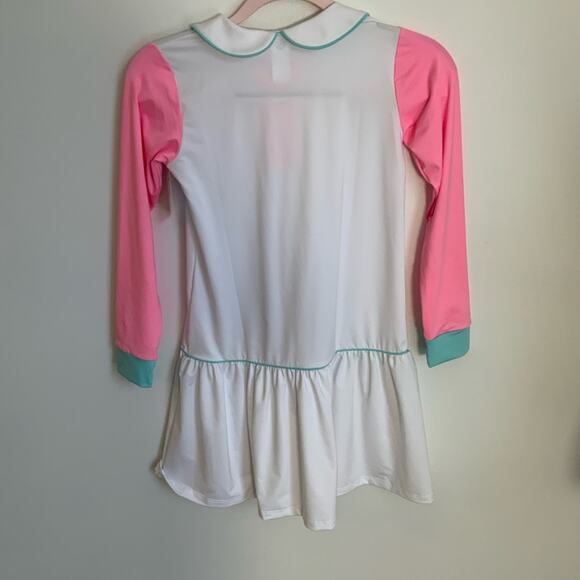 Set DARLA DROPWAIST POLO DRESS LS NWT size 11/12 - Picture 4 of 4